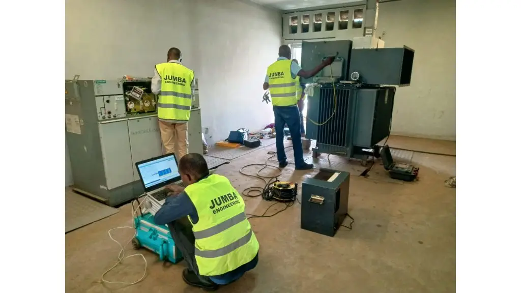 Jumba Engineering Garden City Mall testing and inspection 2025
